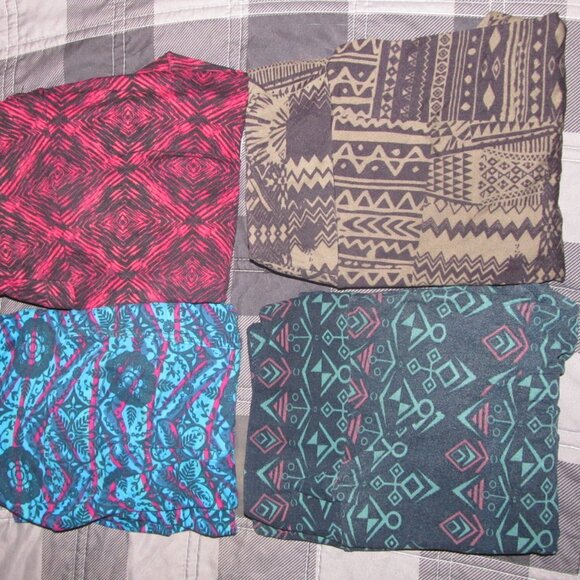 Lularoe OS Leggings Lot EUC - Picture 1 of 1